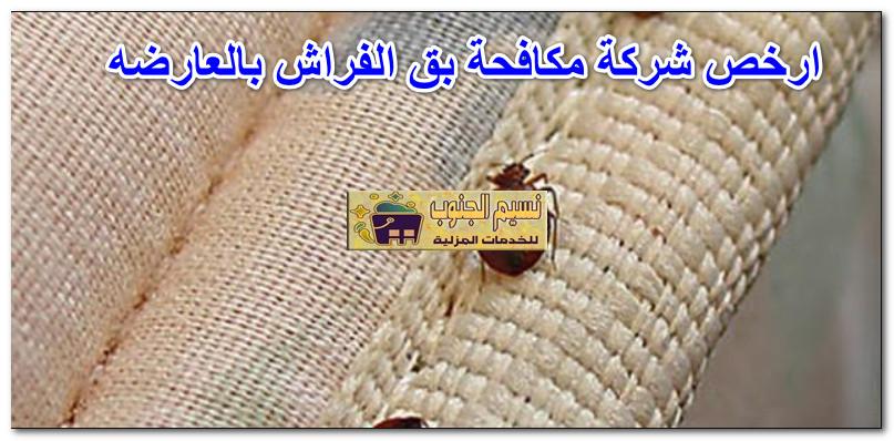 ارخص شركة مكافحة بق الفراش بالعارضه