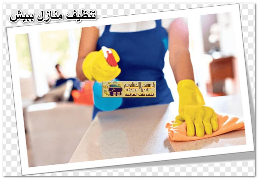 تنظيف منازل ببيش