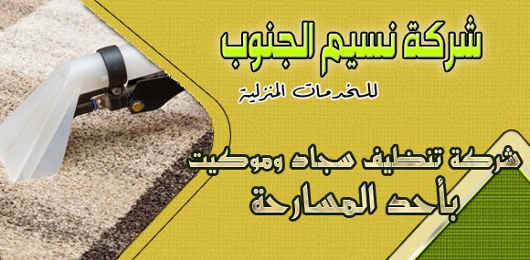 شركة تنظيف سجاد وموكيت باحد المسارحه