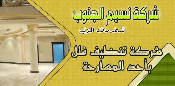 شركة تنظيف فلل باحد المسارحه