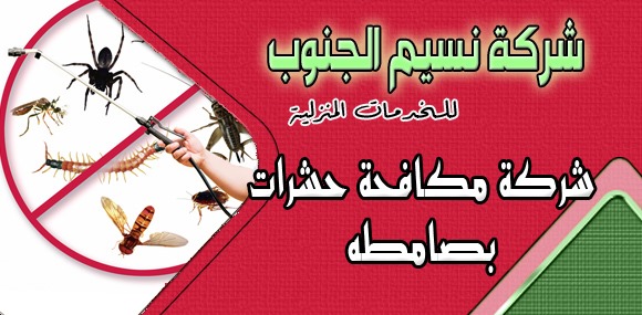 شركة مكافحة حشرات بصامطه