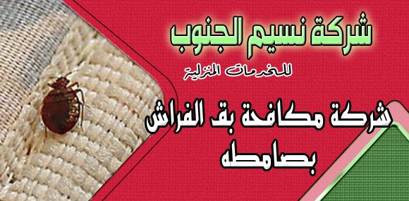 شركة مكافحة بق الفراش بصامطه