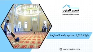 شركة تنظيف مساجد باحد المسارحة