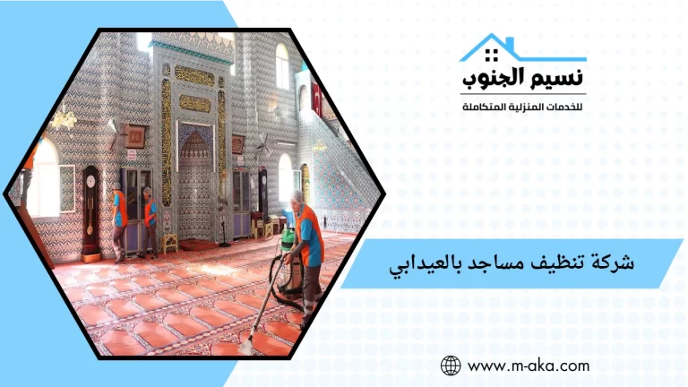 شركة تنظيف مساجد بالعيدابي