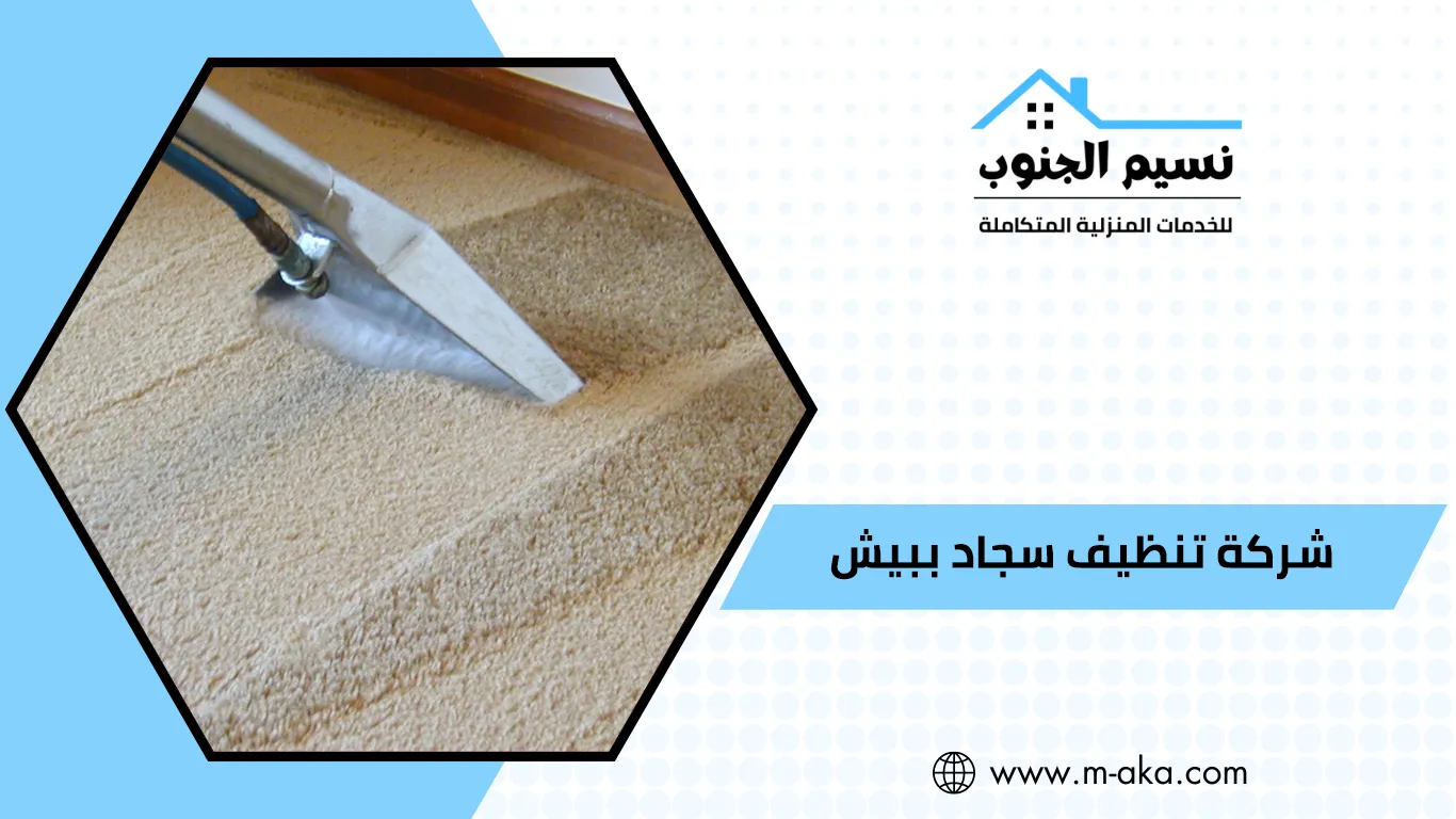 شركة تنظيف سجاد ببيش