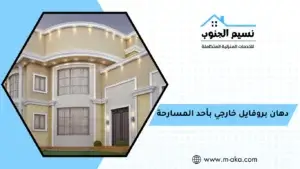 دهان بروفايل خارجي بأحد المسارحة